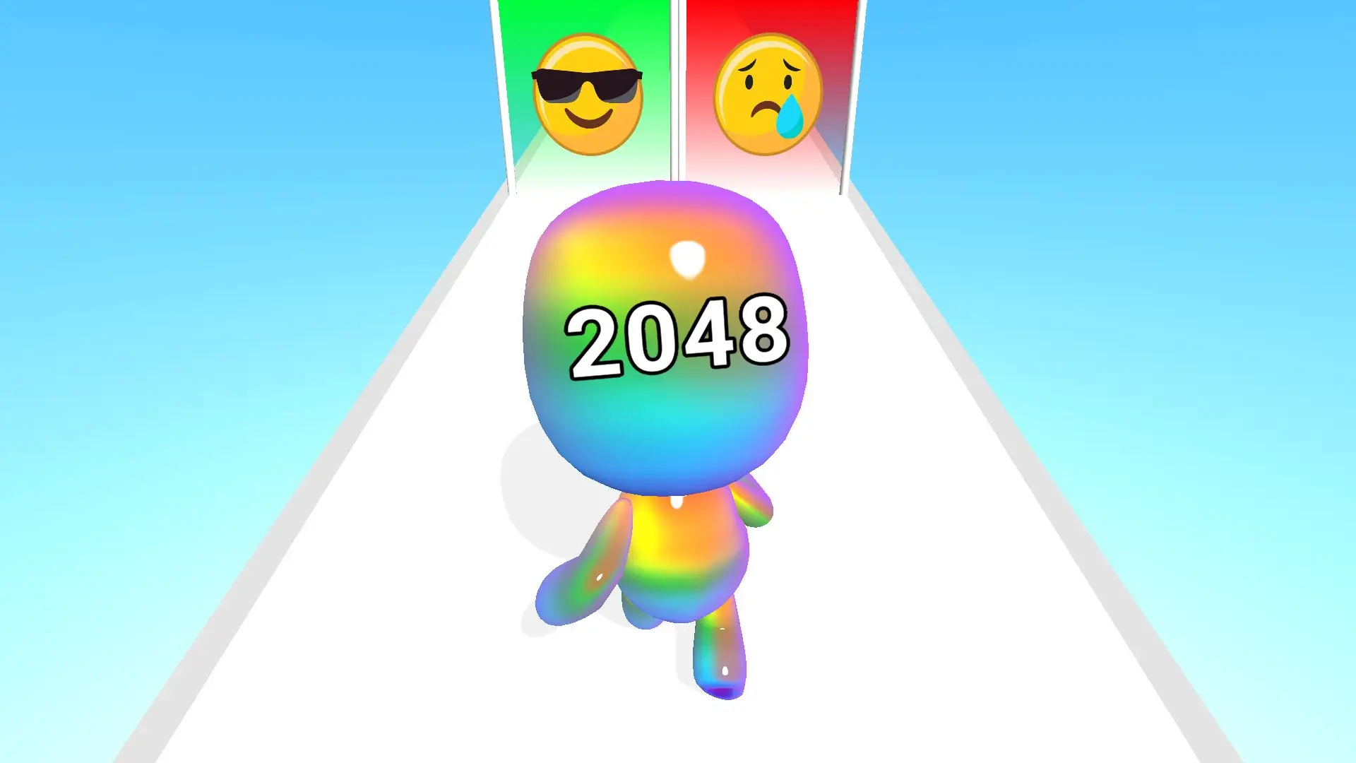 Man Runner 2048 logo
